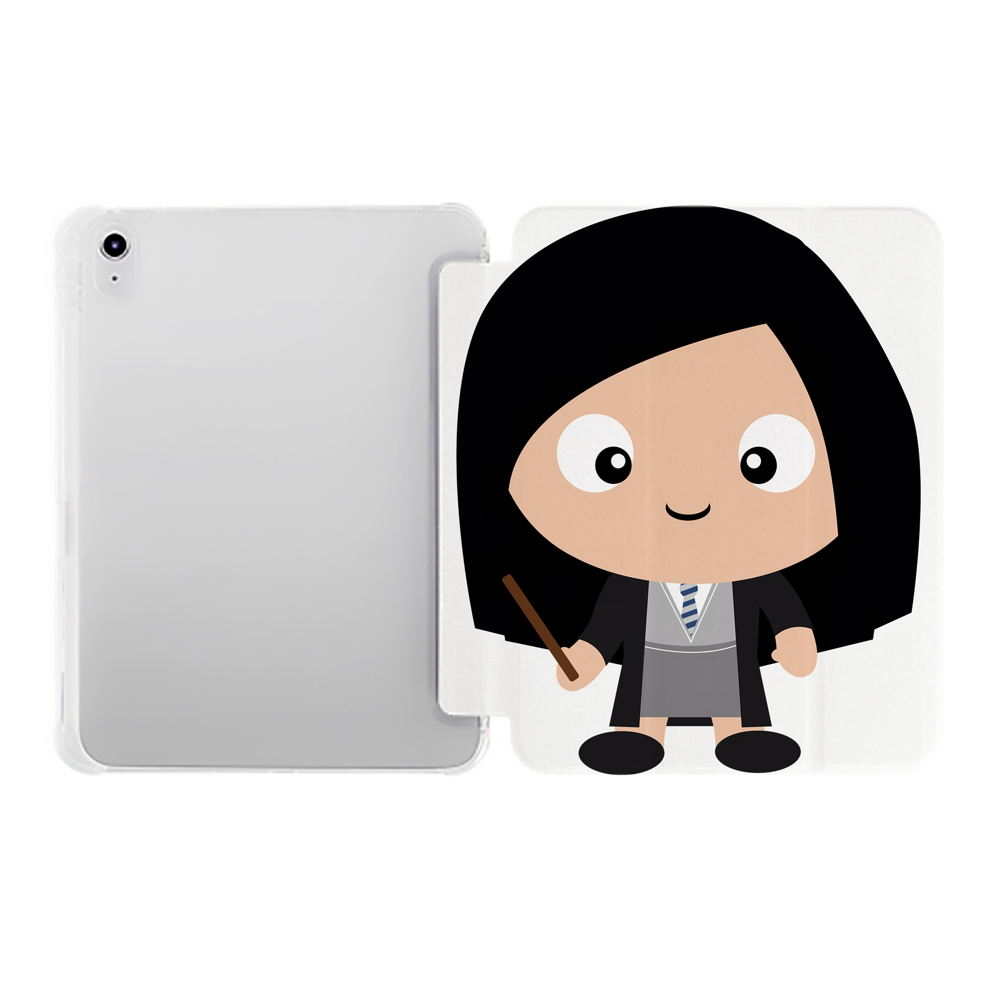 （画像用） Harry Potter ハリー・ポッターシリーズ IPad ケース ペン収納付き 三つ折りスタンド PUレザー×シリコン 対応機種9.5/10.5/10.9インチ